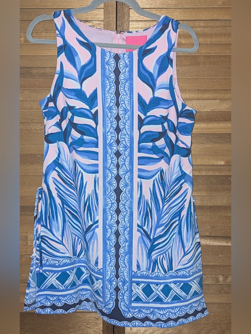 Lilly Pulitzer Pink And Blue Dress/Romper EUC - Picture 2 of 7